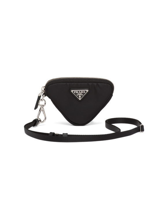 Prada Re-nylon Mini Pouch Svarte | 237-FUNESB