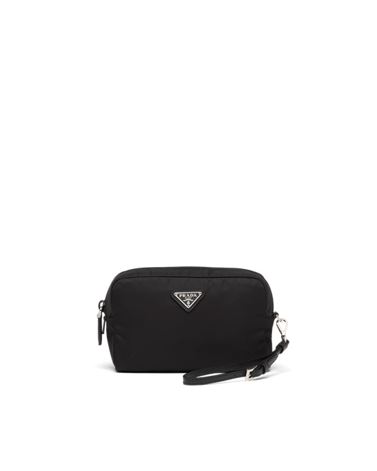 Prada Re-nylon Pouch Svarte | 293-EKYTVG