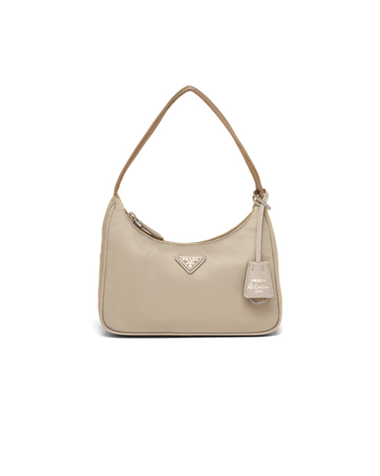 Prada Re-nylon Re-edition 2000 Mini-bag Beige | 760-BYXSNE