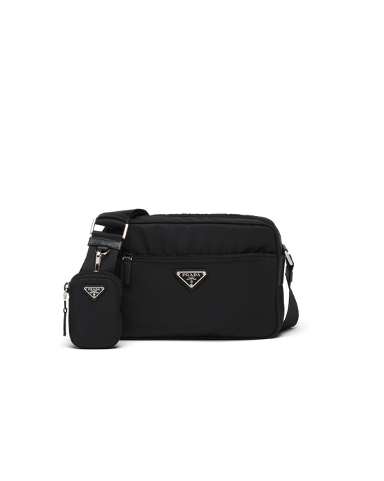 Prada Re-nylon Shoulder Bag Svarte | 240-ZKAWYN