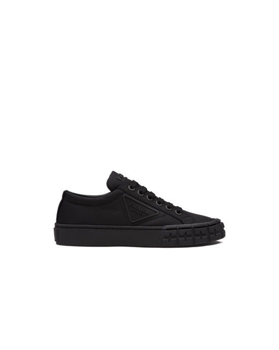 Prada Wheel Re-nylon Gabardine Sneakers Svarte | PTXOJK547